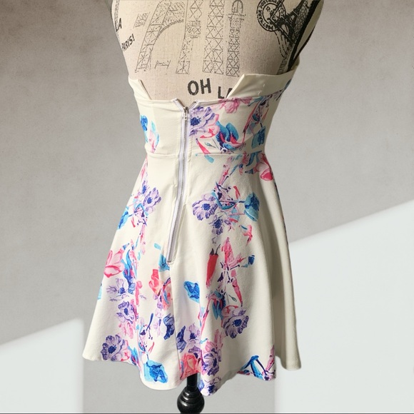 CHENG XIN floral halter dress XS - Picture 5 of 6